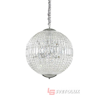 Хрустальная люстра Ideal Lux Luxor sp8 116228